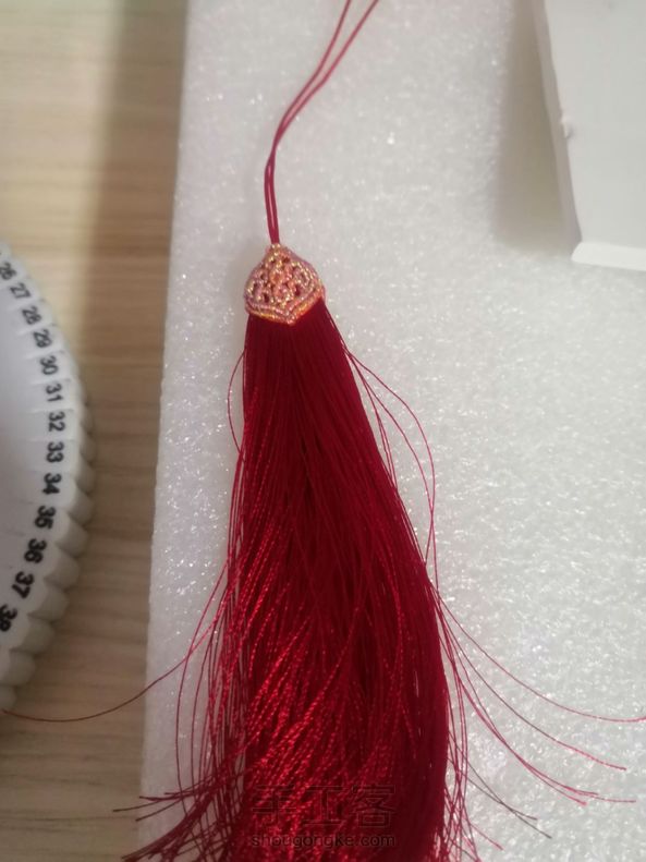 谢谢老师教程，很好看的流苏帽