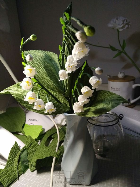 再也不要做这种指甲大小的花了！下次做大的！