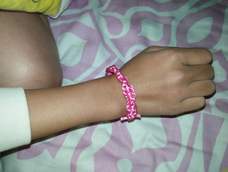 第一次做手链,不喜勿喷