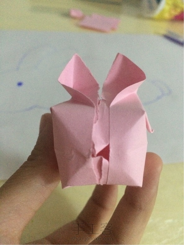 小兔兔，拍出来效果不好看，本来挺可爱滴