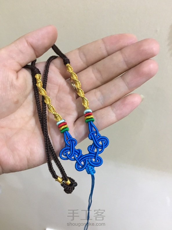 交作业，下边的平结线圈看似不是太好 第2张