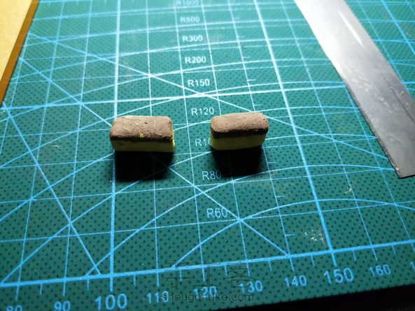 第一次做食玩😏没有成功做出那种蓬松的感觉(´-ι_-｀)颜料等了好久才干(｡･ˇ_ˇ･｡:) 第2张