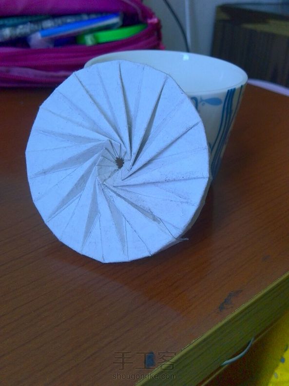 我做的杯盖！美美哒！