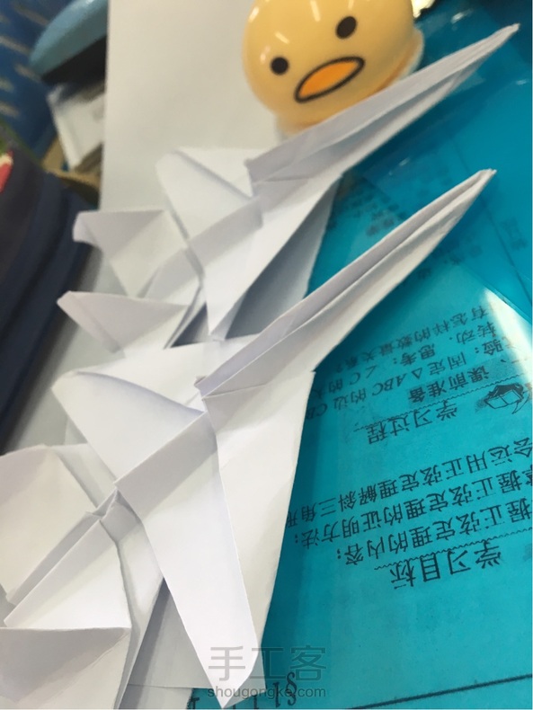 同桌叠的，