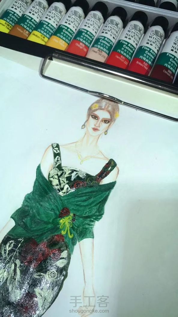 零基础学员的手绘作品哦，棒棒哒 第1张