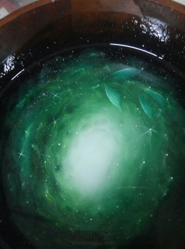 星空鱼，步骤图补充，由于第一次发布的时候没找到这些，希望大家谅解，关注我可以找到全部图片。谢谢！ 第2张