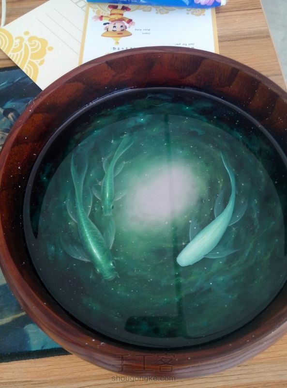 星空鱼，步骤图补充，由于第一次发布的时候没找到这些，希望大家谅解，关注我可以找到全部图片。谢谢！ 第8张