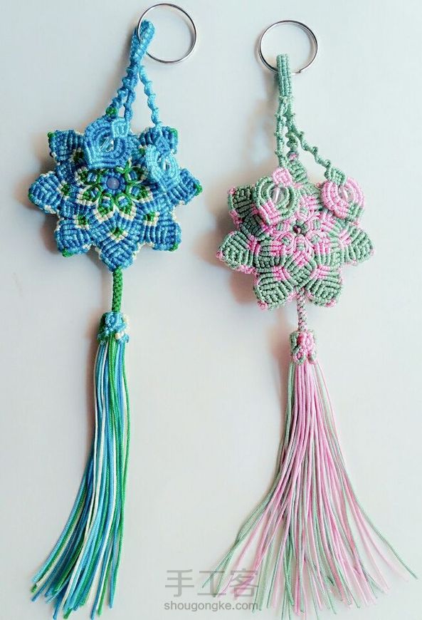 美美哒绳编挂饰，图文教程（一）已出，静待9月25日直播