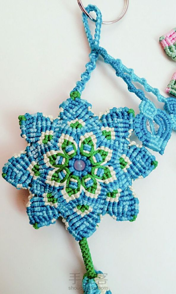 美美哒绳编挂饰，图文教程（一）已出，静待9月25日直播 第5张