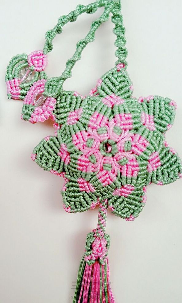 美美哒绳编挂饰，图文教程（一）已出，静待9月25日直播 第8张