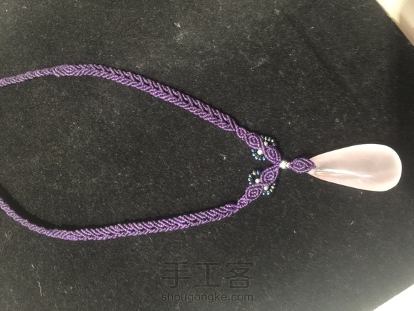 项绳太短了，拍照留念。然后剪了