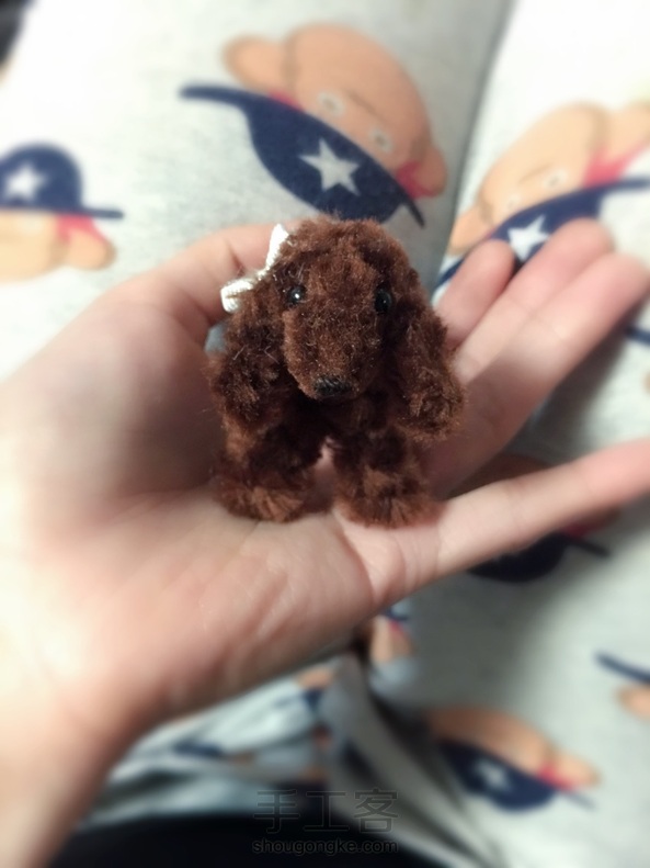 第一次玩扭扭棒，很有趣，就是做得不太好。(￣∇￣) 第1张