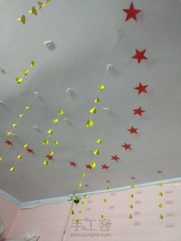 用在了寝室装扮上。😁