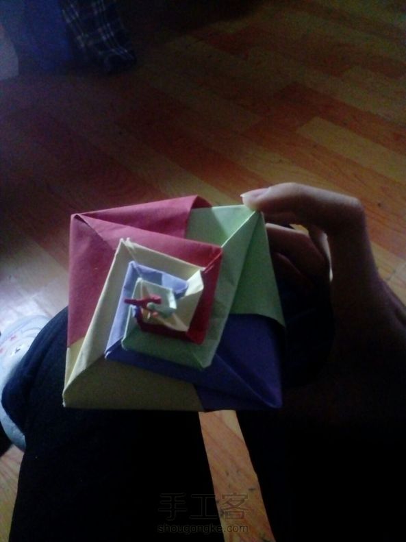 终于折完了，好累呀！_(´□」 ∠)_