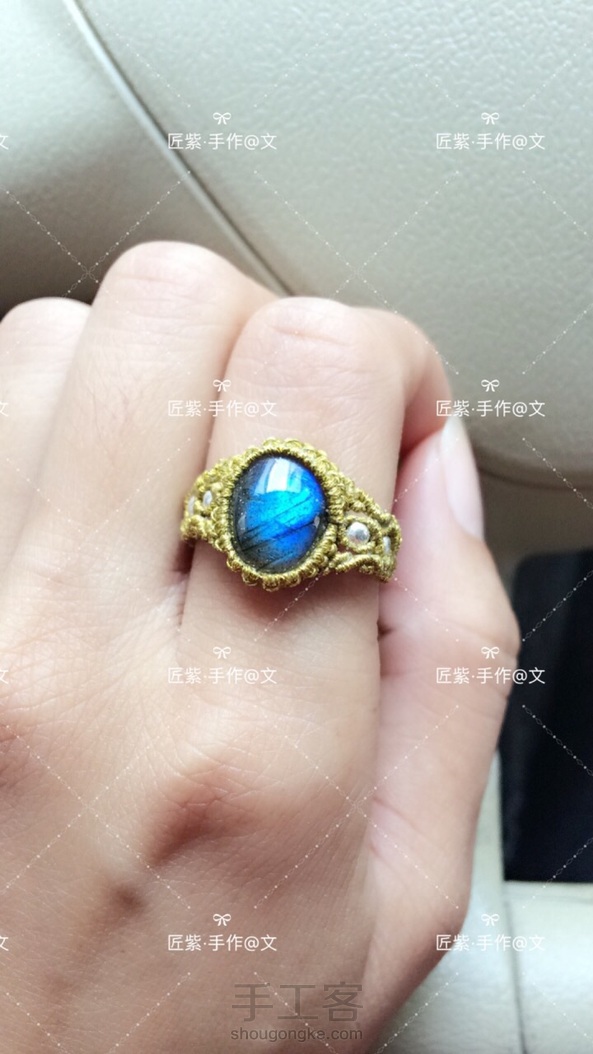 交个作业😁让我做成了戒指💍