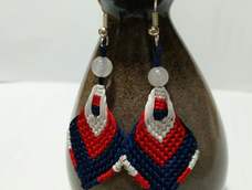 感谢教程!
用72号线编的,左右手用力不匀,编完后有些歪,下次得注意!再次感谢!