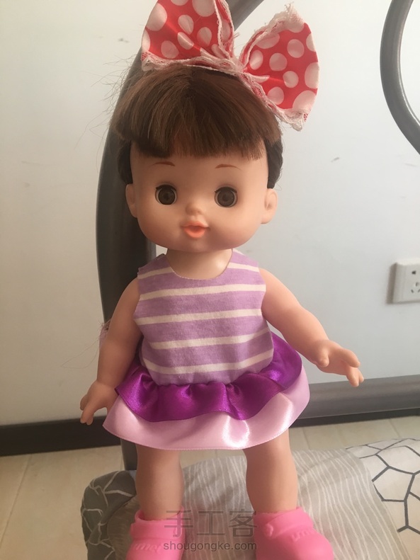 裙子有点短了，加了个内裤😊