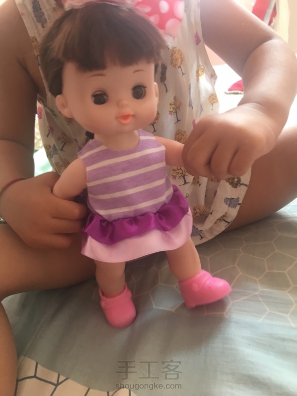 谢谢教程，帮宝宝给娃娃做了裙子！