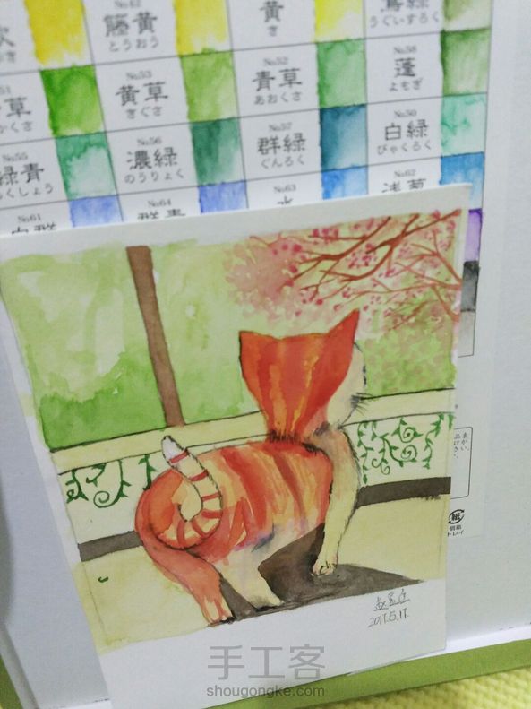 绘画坚持第十六天，上色过程虐死我啦😭希望各位大神指点一二😂