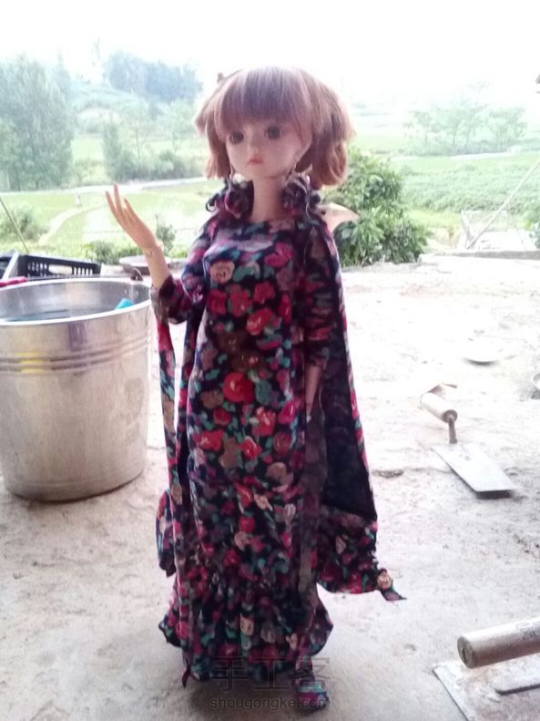 家里没有红色的布了，只能用这个颜色凑活着😤😤 第5张