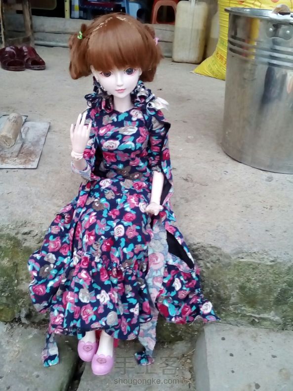 家里没有红色的布了，只能用这个颜色凑活着😤😤 第6张