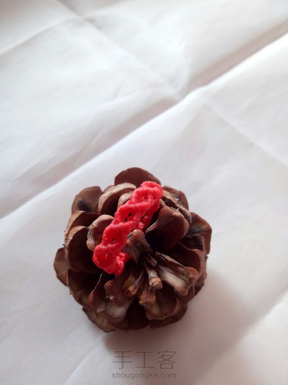 客户定制的花朵🌺手机链~手绳和戒指💍，一根根线，通过一些变化，就成了这样美的物料~喜欢~一绳定情手作~ 第4张