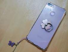 照教程做了两个制成手机链,自我感觉良好(๑>