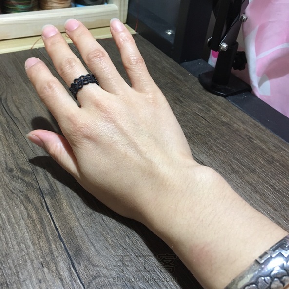 微芯线做的，细细的，很好看！
感谢教程！ 第1张