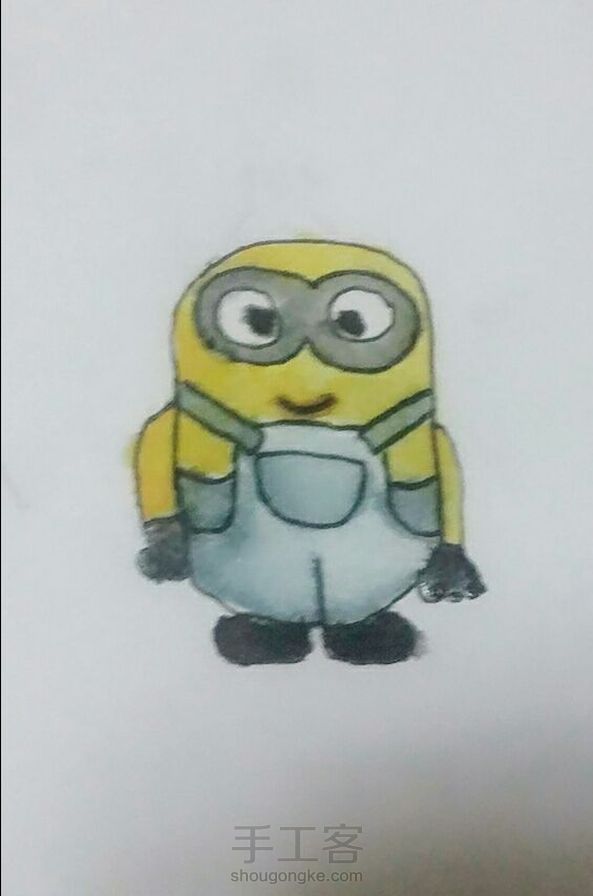 水粉版的，不是特别好看。我竟然是第一个交作业的诶。