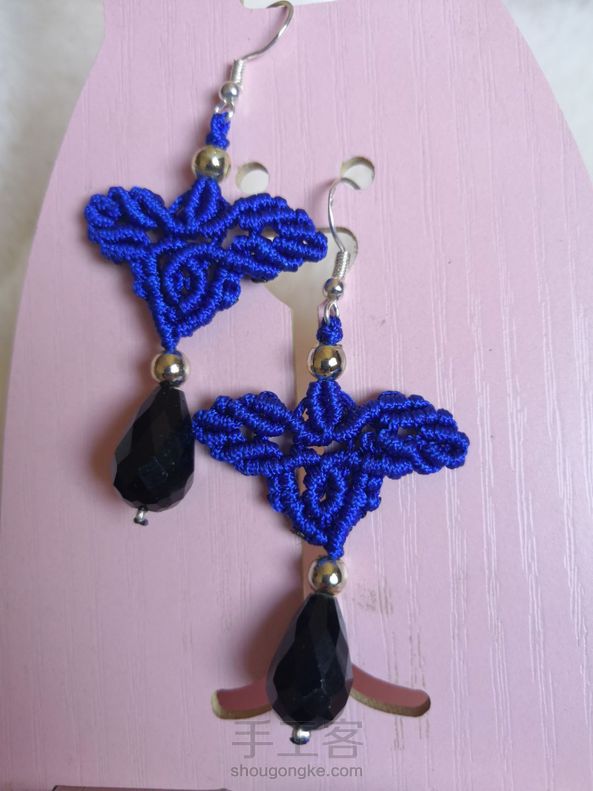 交作业，新手易上手的一款耳环(o^∀^o)