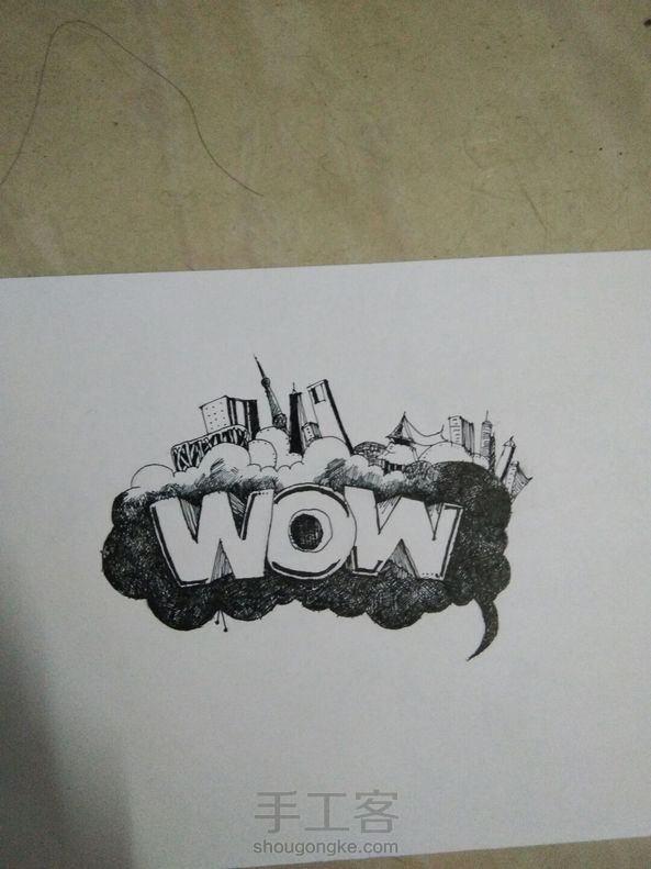 照着网上的临摹的画，不知道怎样。