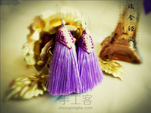 流苏耳环！ 第1张