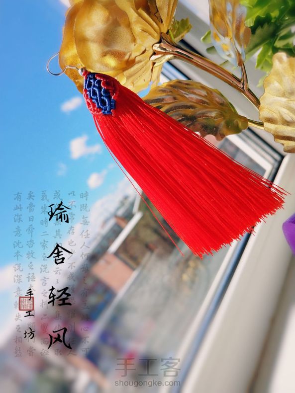 流苏耳环！ 第4张