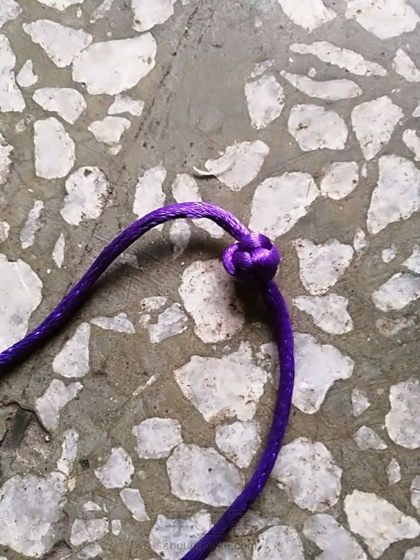 单线纽扣结～好简单哟(✪▽✪)～教程已发～