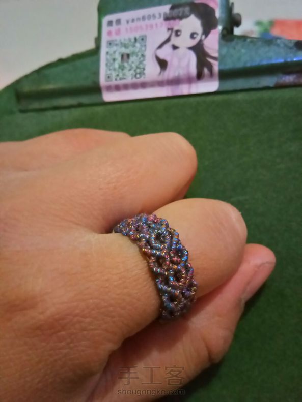 感谢老师的教程，交作业，彩金蜡线 第2张