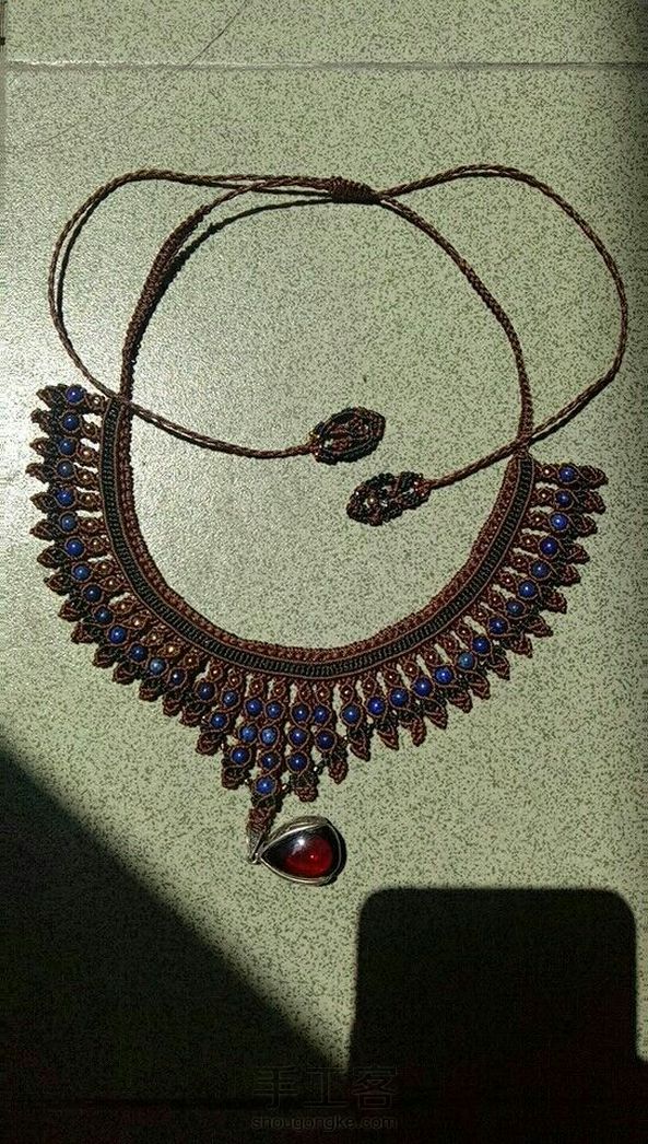 去年编的，忘记传了，挂坠颜色没有蓝色的