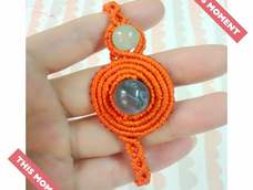 我叫这款手绳为火星撞地球，哈哈！谢谢老师的教程！