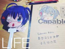 没有马克笔 只能用彩铅了