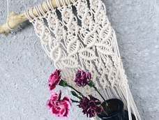 把大神的教程做了个衍生系列,稍稍改编就成了一个美美哒植物挂篮,谢谢大神,希望大神多多出新作品😬