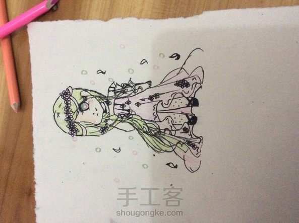 突然不想画另外那只眼睛