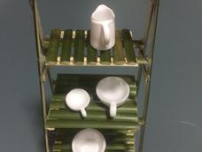 用竹子做的！交作业！