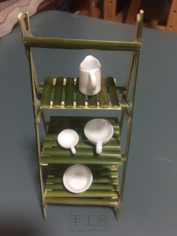 用竹子做的！交作业！