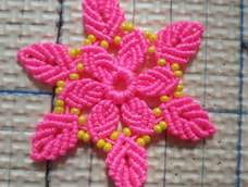 珠子没大的,编的有点散