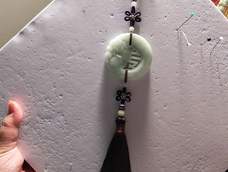 谢谢老师教程。别人要深色的车挂,改了一个