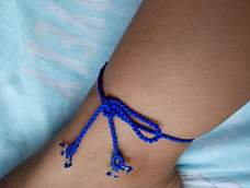 做了脚链,结尾做了些改变,感谢教程