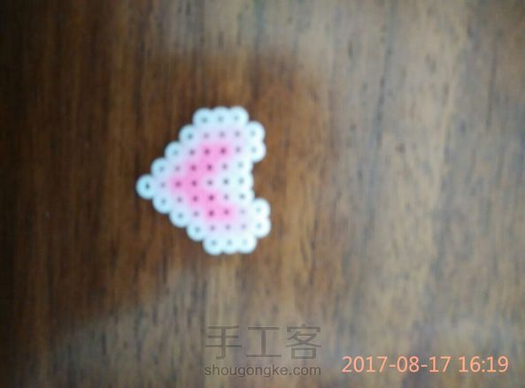 多谢手工客的教程，love 第2张