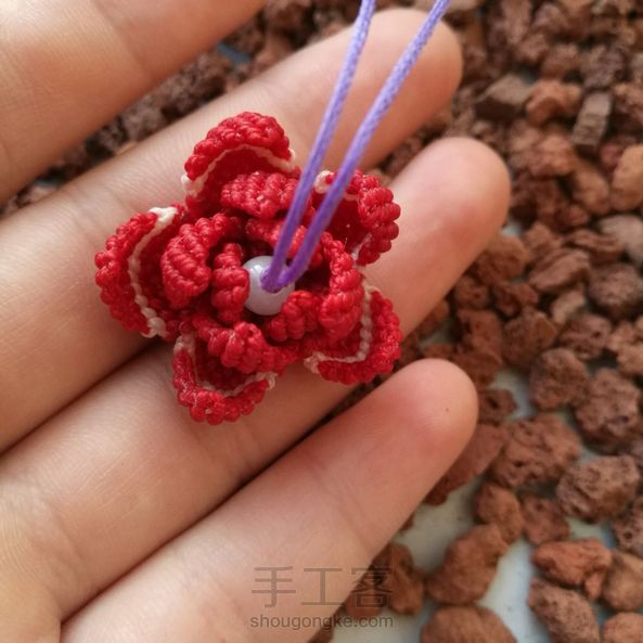 花瓣数量不同，偷懒了，哈哈！