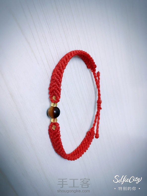 编完发现女儿也可以戴。