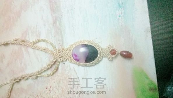 交作业  这是我的第一条项链😊😊 第1张