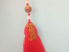 第一次做，不是很好看，但是真的超爱流苏帽！！送给妹妹的礼物❤